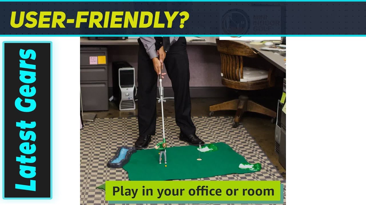Mini Indoor Golf Competition Pack: Amazing Indoor Golf Action!