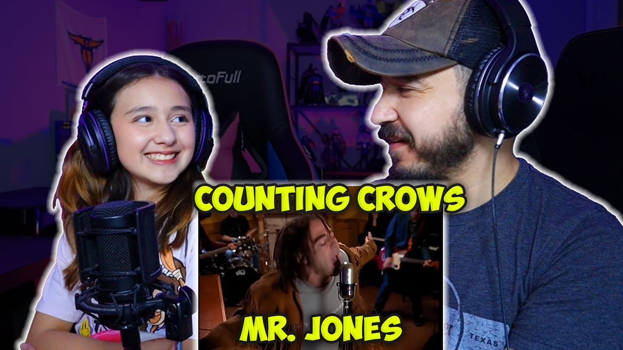 Zoey Reacts to Counting Crows - Mr. Jones (Official Music Video) | Daughter Reacts