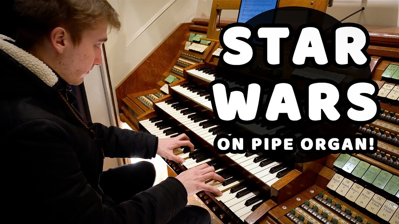 STAR WARS Theme Played on Pipe Organ - PAUL FEY - Sauer Organ Stadthalle Görlitz (DE)