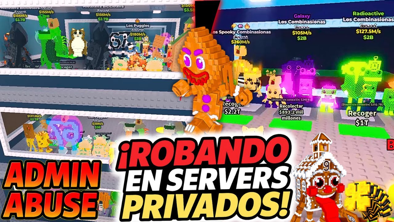 🎄 ROBÉ EN SERVIDORES PRIVADOS ANTES DEL ADMIN ABUSE DE NAVIDAD 😱