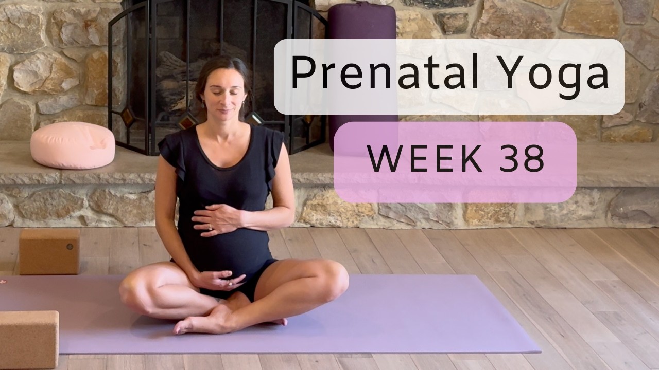 Prenatal Yoga Week 38 - Gentle Third Trimester Yoga