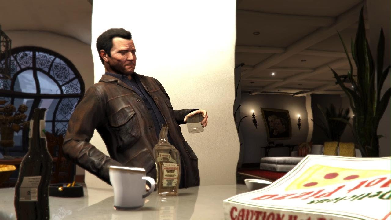 GTA V: Michael&rsquo;s drug addict life