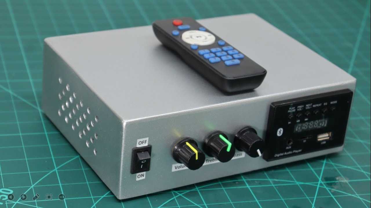How to Make High Quality Stereo Audio Amplifier