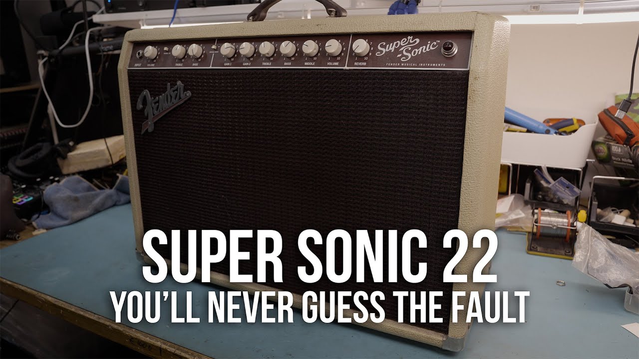 Fender Super Sonic 22 Humming & Buzzing Like Mad
