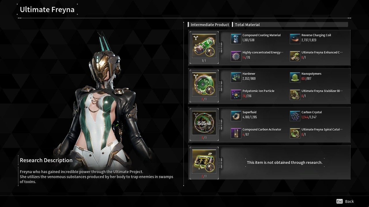 1ST DESCENDENT - FARMING FOR ULTIMATE FREYNA ¯\_(ツ)_/¯