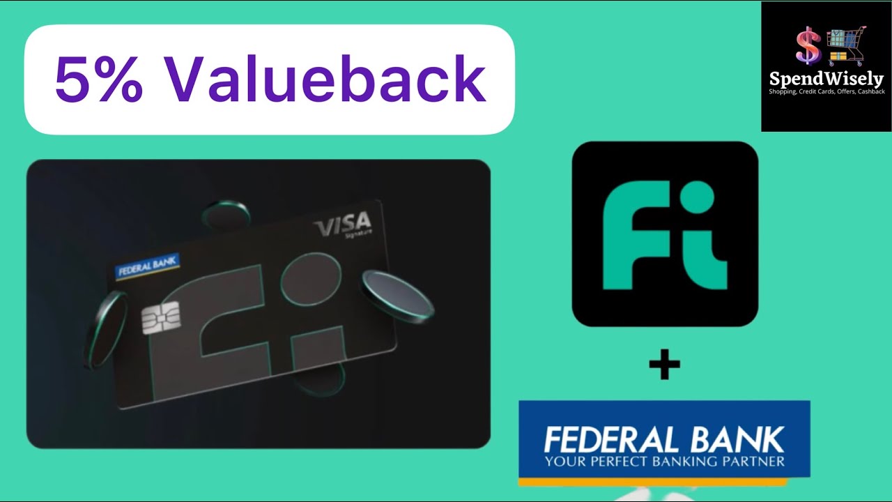 Get 5% Valueback with Fi Federal Credit Card! | What's the Catch? fi money | fi credit card