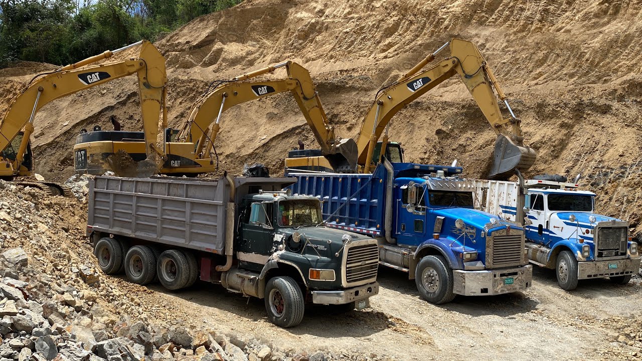 SHALE MINING  S1•E11 [4k 60fps] #kenworth #peterbilt #truck