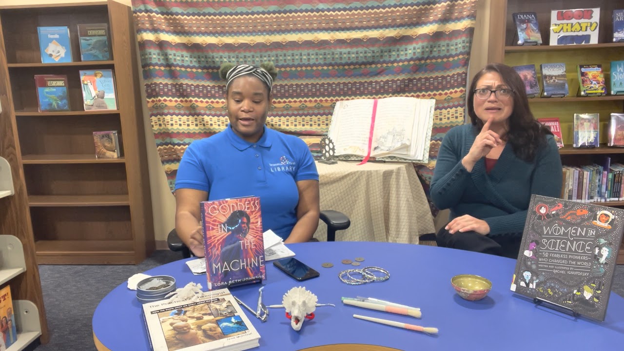 Hammond Branch Library Teen Book Talk- Goddess in the Machine by Lora Beth Johnson