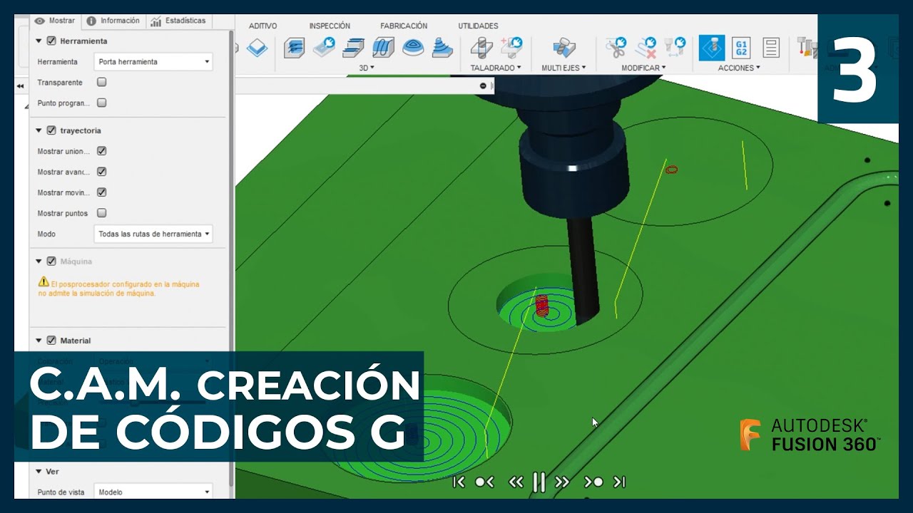 CAM | Generación de códigos G en Fusión 360 para Router CNC