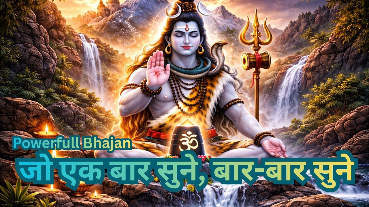 🔴 अगड़ बम बम लहरी | 1 Hour Nonstop Shiv Bhajan | Har Har Mahadev | Powerful Mahakal Bhajan 2026