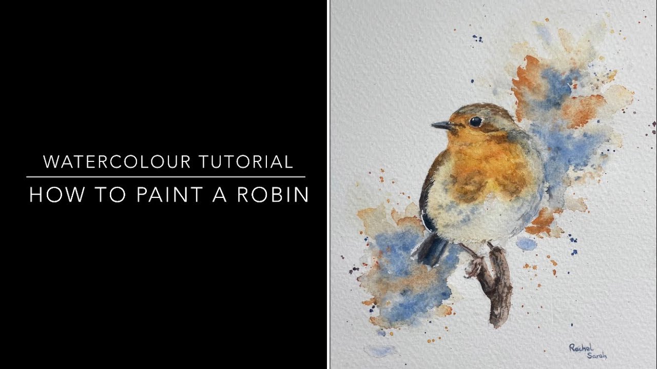 How to paint a Robin