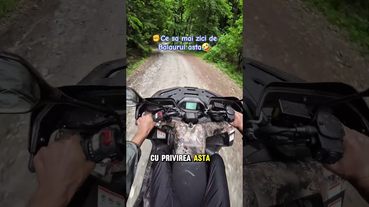 Mergi liniștit și vezi balaurul asta #atv #segway #segwayat5l @segwaypowersports #offroad #dji