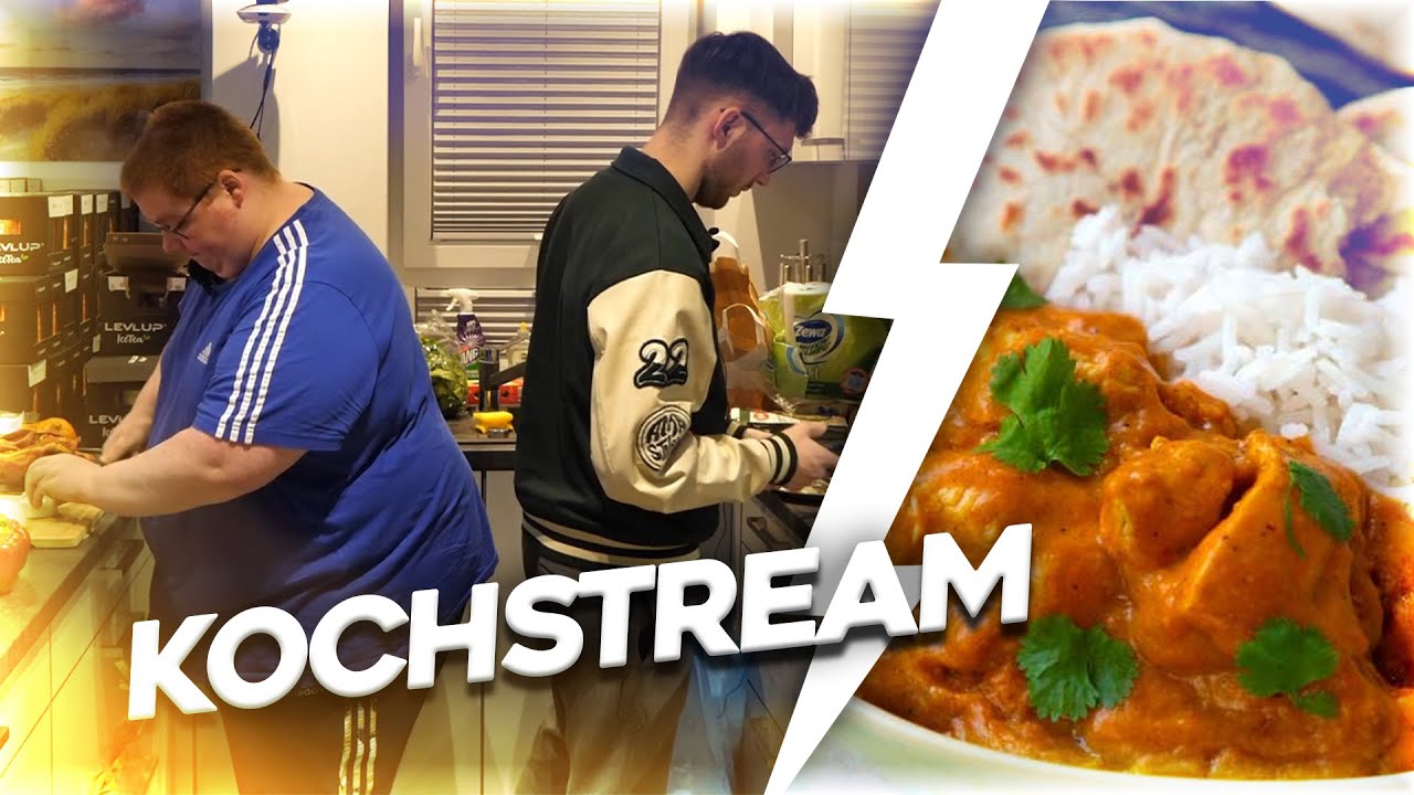 😍🤤 Mit @Gamerstime auf der LAN kochen! Indisches Curry | LAN