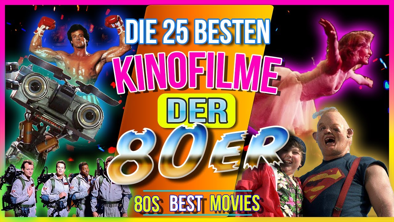 DIE BESTEN FILME DER 80er TOP 25 US Filme 1980er - 80er - achtziger - 80s - eighties