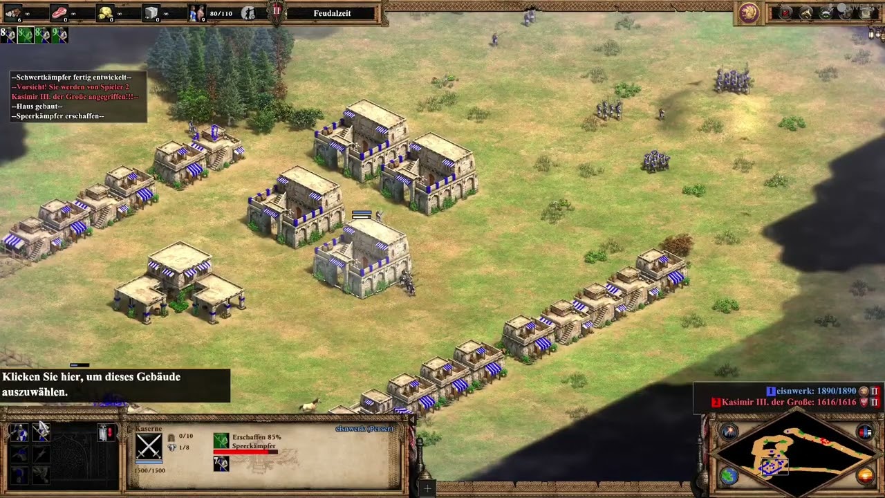 Age of empire II Definitive edition Perser gegen Polen gewonnen Part 54