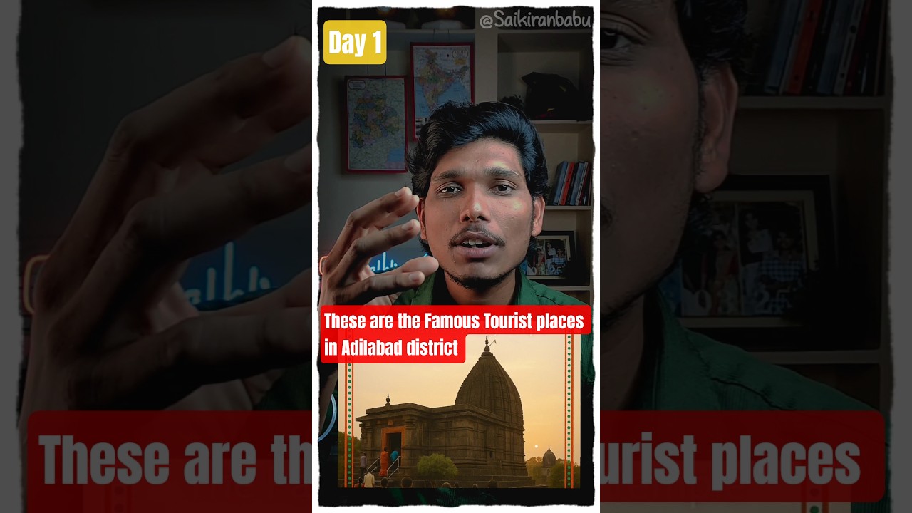 Adilabad District Famous Places || Day 1 #telangana #shorts