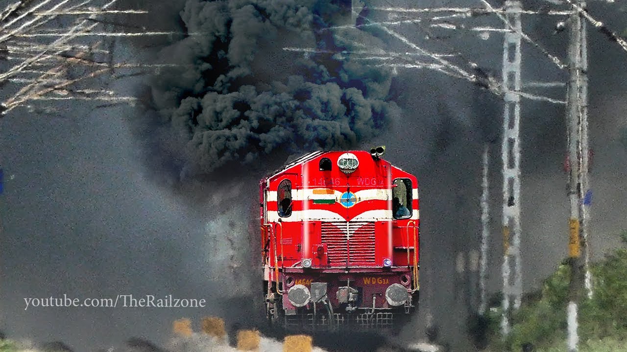 HARDCORE  Smoking  ALCo's  Eruption | Tons of SMOKE | Indian Railways