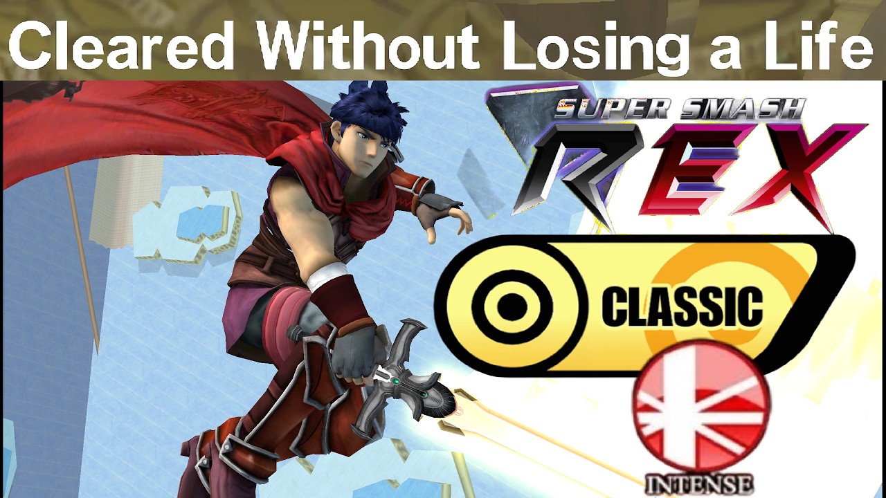 Super Smash REX Gameplay - Classic Mode with Ike (Intense) No Stock Loss