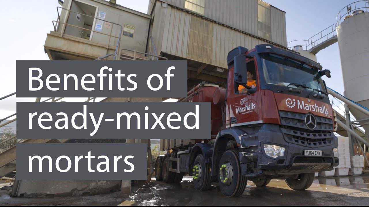 Why use ready mixed mortar?