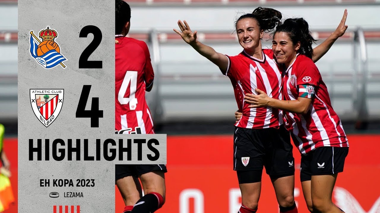RESUMEN I Real Sociedad 2-4 Athletic Club I Final EH Kopa 2023