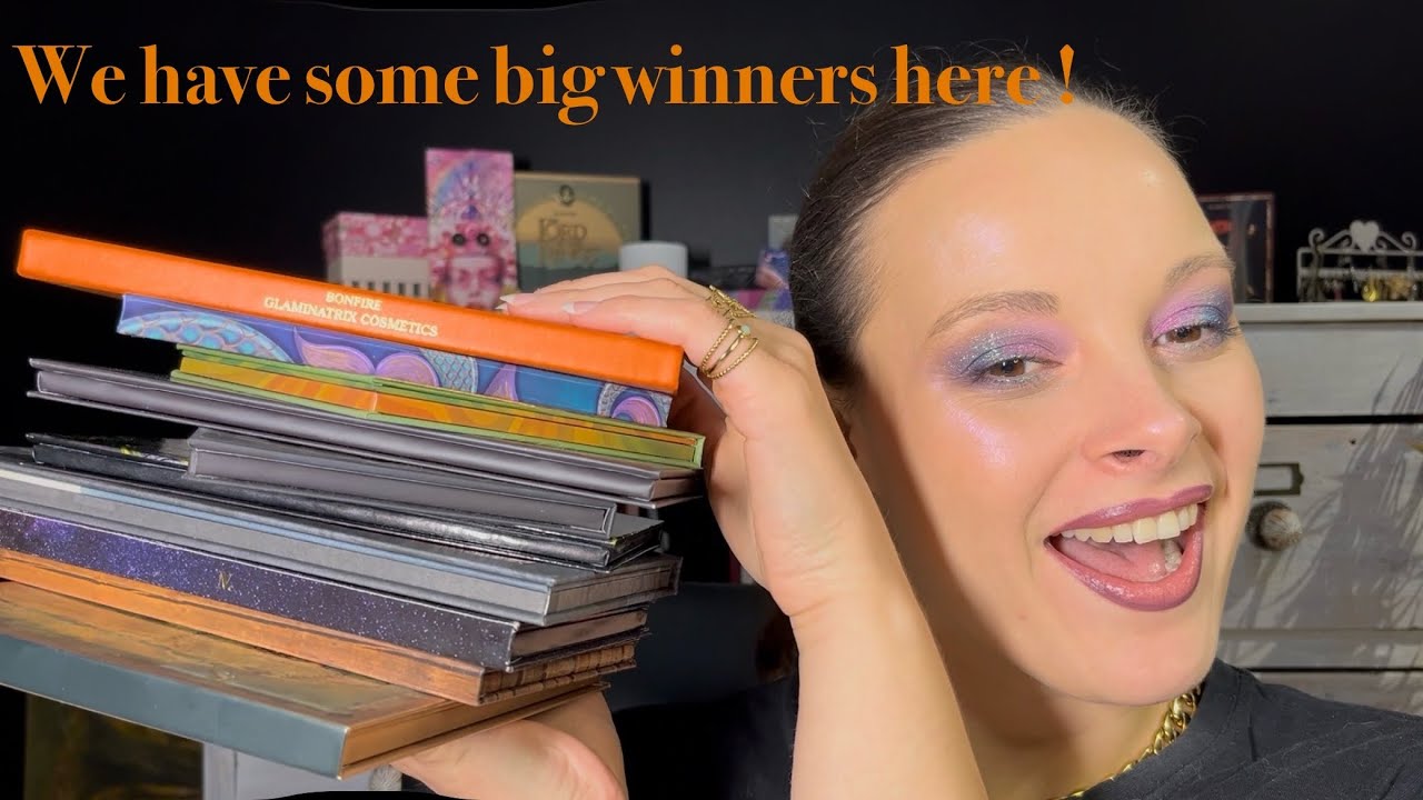 Ranking the last 10 palettes that I used !