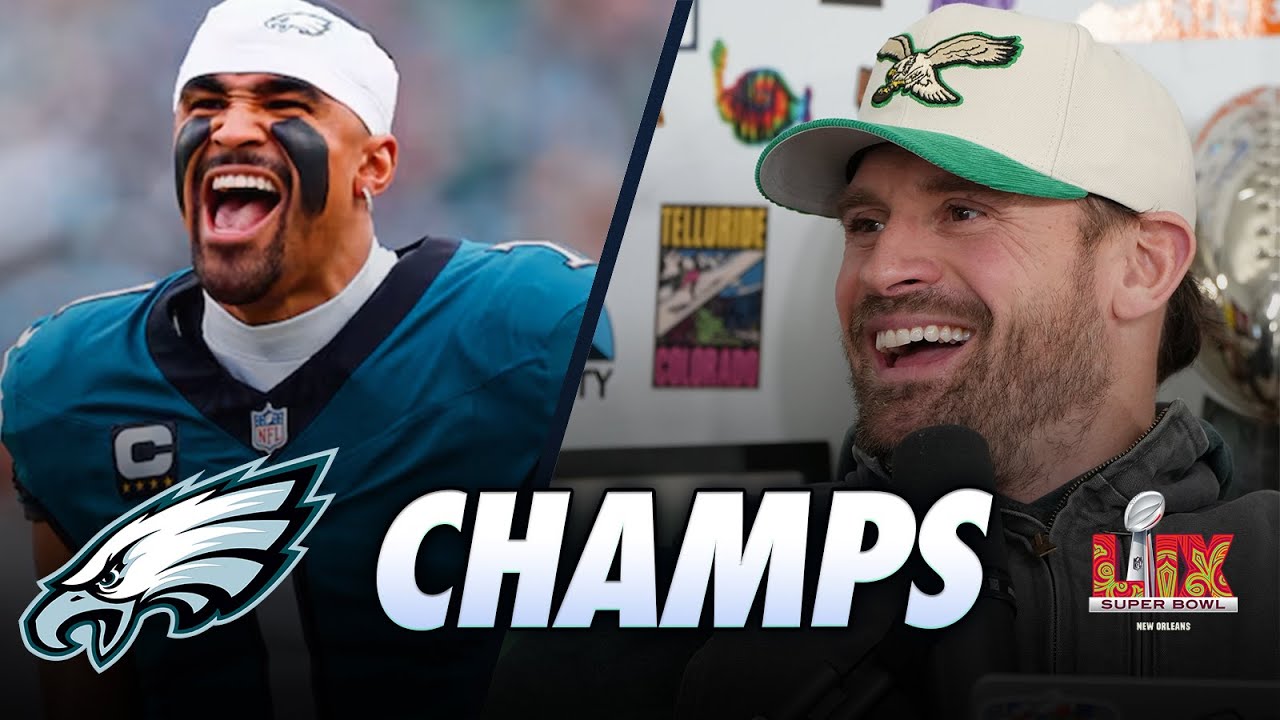 EAGLES WIN SB LIX | Chris Long Reacts to Philly's Dominant Super Bowl Victory