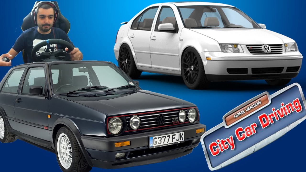 Volkswagen Golf 2 GTI / VW BORA City Car Driving #23