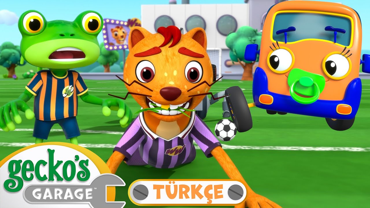 Hileli Futbol Maçı! ⚽ | 🐸 Gecko'nun Garajı - Çocuklar için Kamyonlar