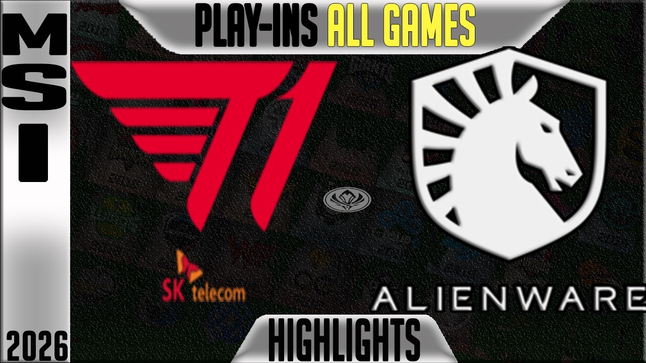 T1 vs TL Highlights ALL GAMES | MSI 2026 Play In Day 4 | T1 vs Team Liquid Alienware