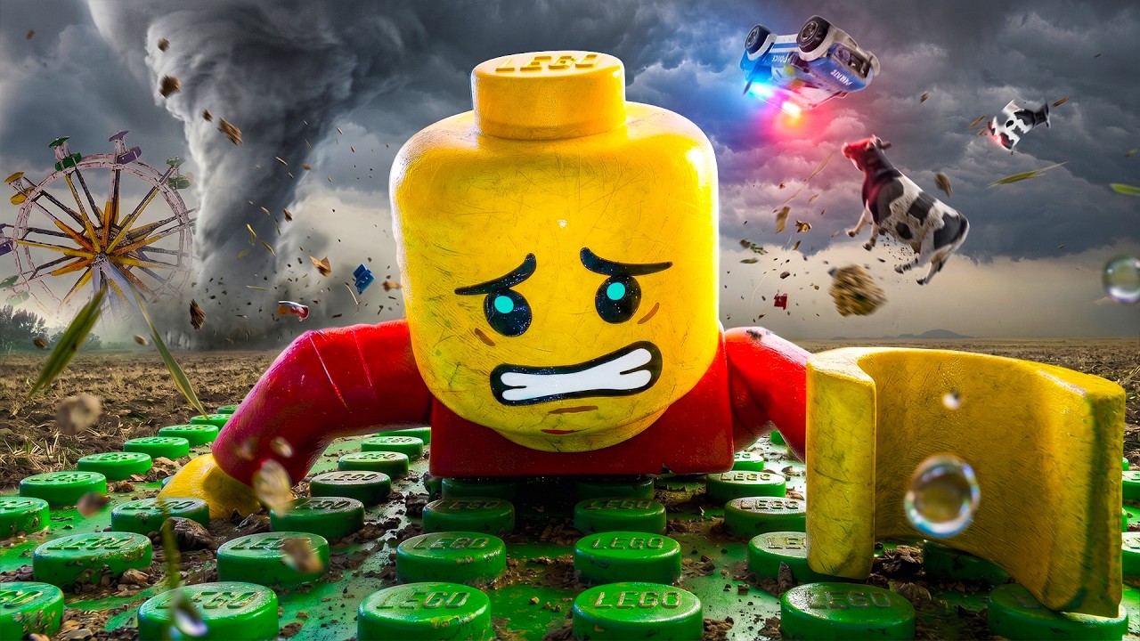 Создаю НАСТОЯЩИЙ ТОРНАДО из LEGO