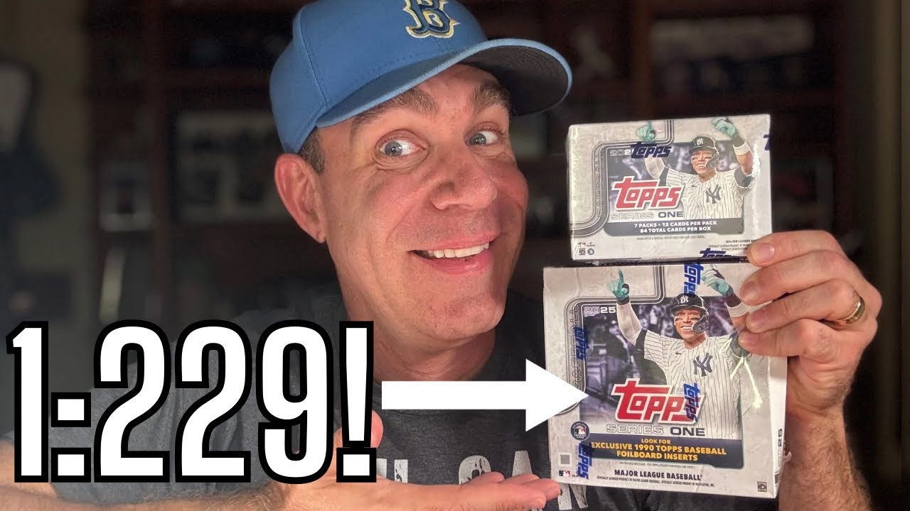 Достаю РЕДКОГО МОНСТРА из МЕГА-коробки Topps 1 серии 2025 года!😱