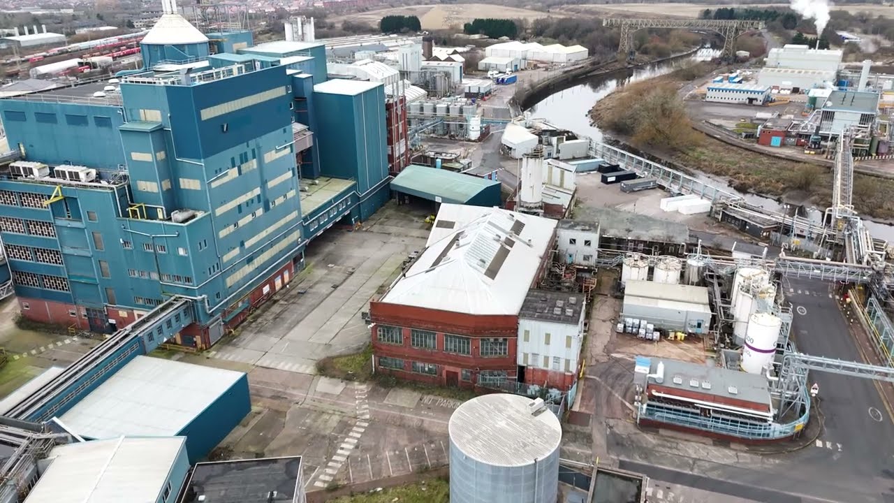 Unilever Warrington Disused Factory