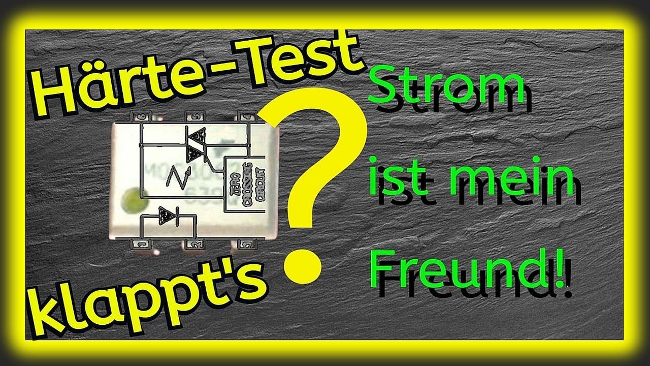 MOC 3062 im Härtetest: Schalten OHNE Snubber & VDR – Hält er durch?