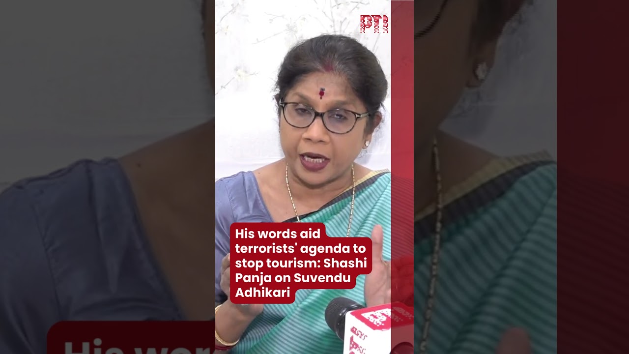 His words aid terrorists' agenda to stop tourism: Shashi Panja on Suvendu Adhikari