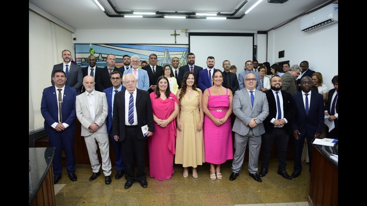 Cobertura da posse dos vereadores de Teresópolis