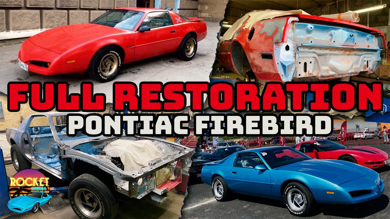 Полная реставрация американского ретро автомобиля Pontiac Firebird 1991 года