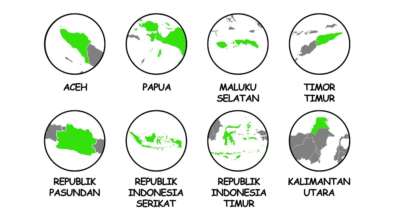Seluruh Wilayah di Indonesia Yang Hampir Merdeka Sendiri !