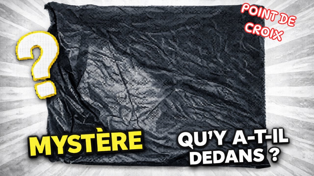 Unboxing Point de Croix Aliexpress 