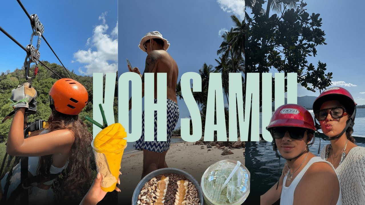 WIR FLIEGEN DURCH DEN DSCHUNGEL🦎🌴| Thailand Vlog