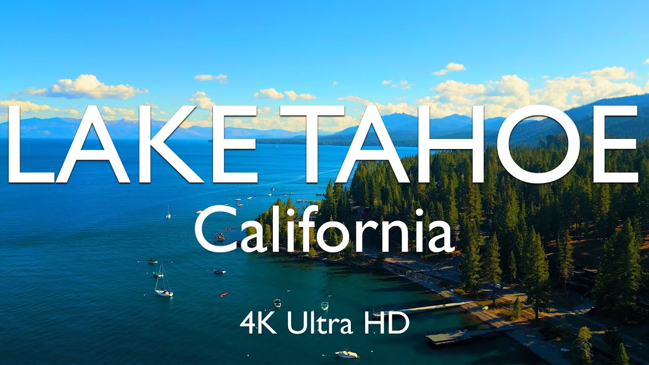 Lake Tahoe, California by Drone 🇺🇸 [4K]