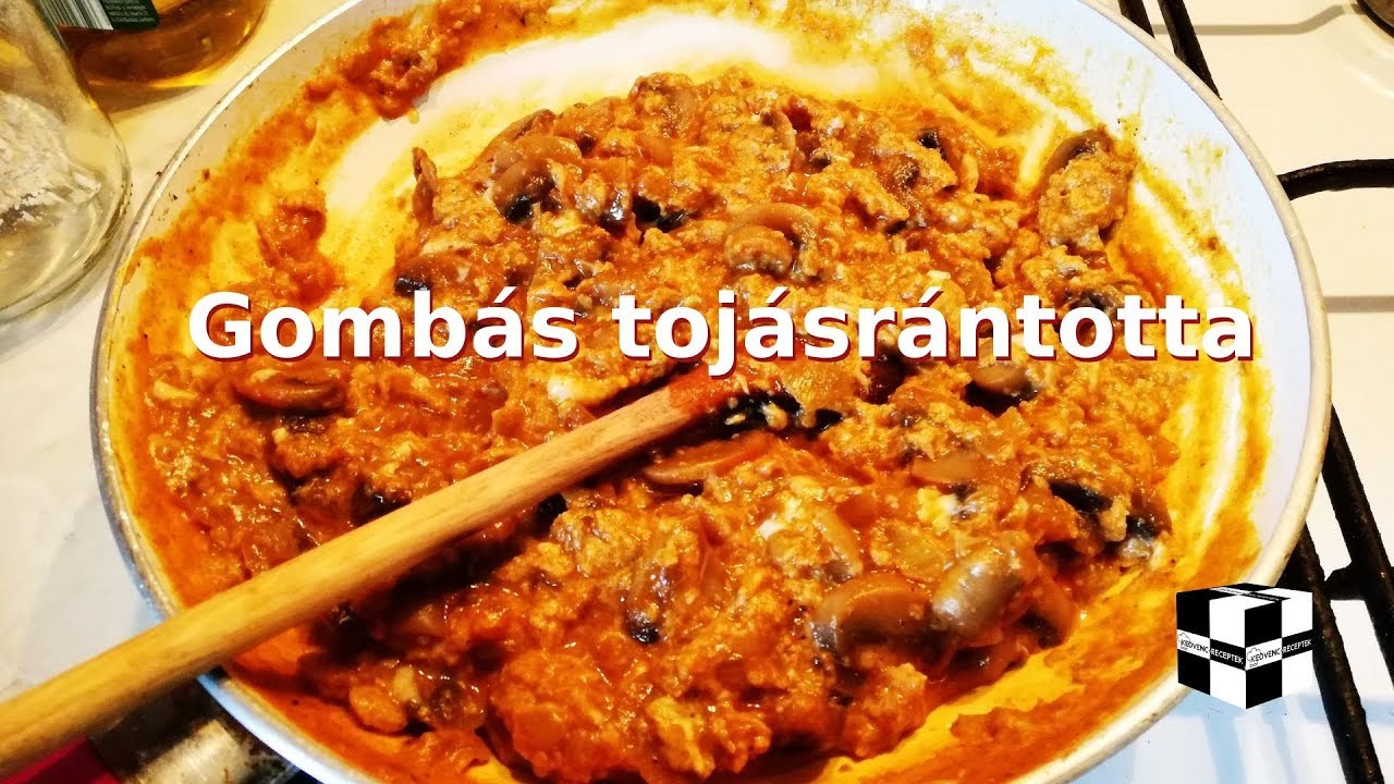 Gomb&aacute;s toj&aacute;sr&aacute;ntotta (gomb&aacute;s toj&aacute;s) recept csiperk&eacute;vel