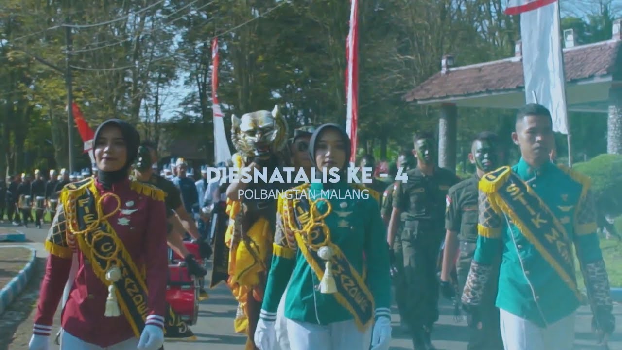 OPENING CEREMONY DIESNATALIS KE-4 POLBANGTAN MALANG - Music by Alffy Rev ft. Novia Bachmid
