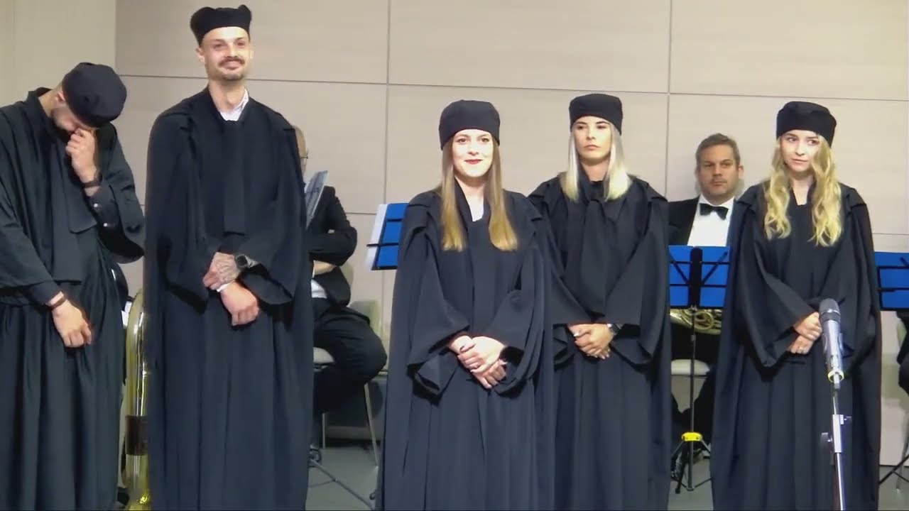 Slavnostní promoce FTK UP 28. 6. 2023, 9.00