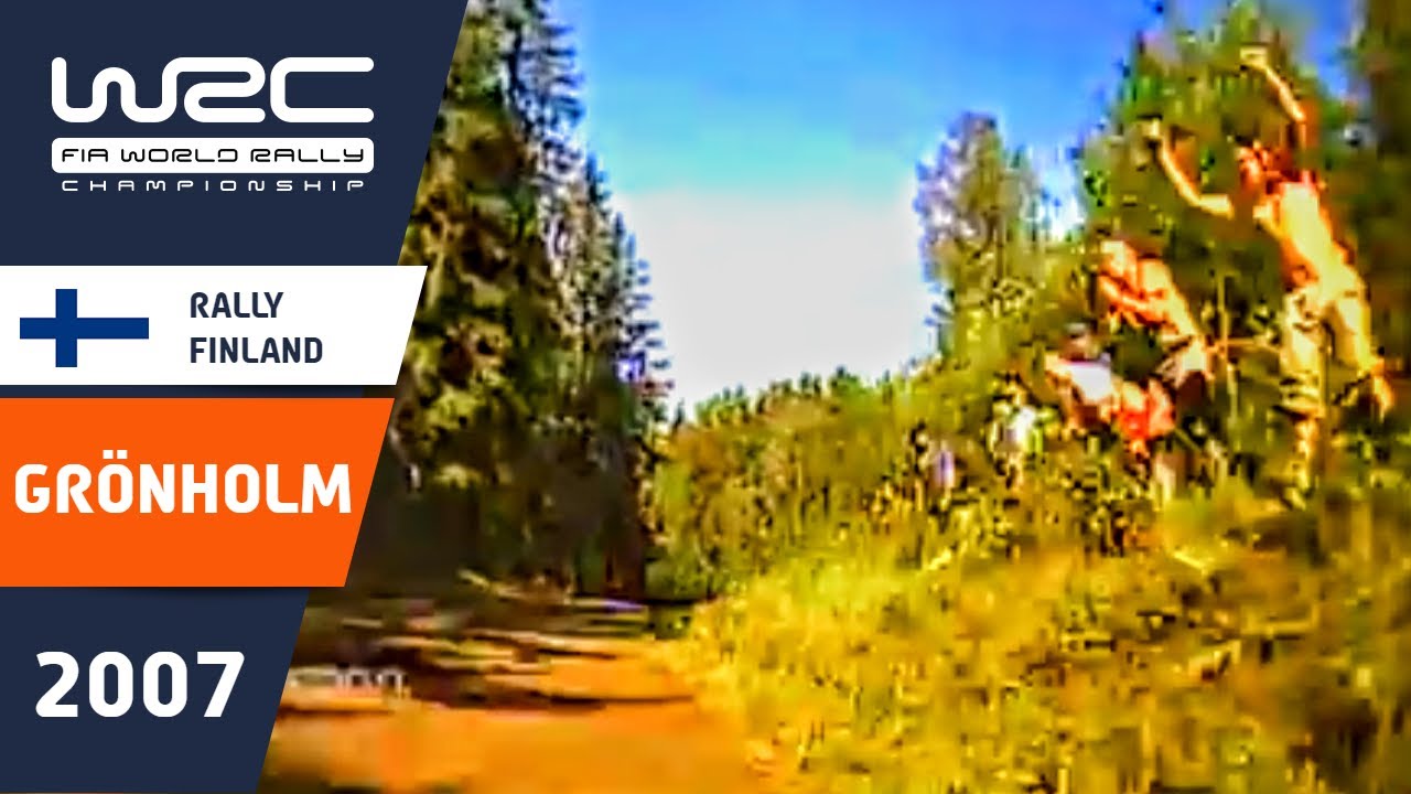 GR&Ouml;NHOLM Onboard Rally Finland 2007 Ford Focus RS WRC  Stage 21 Valkola