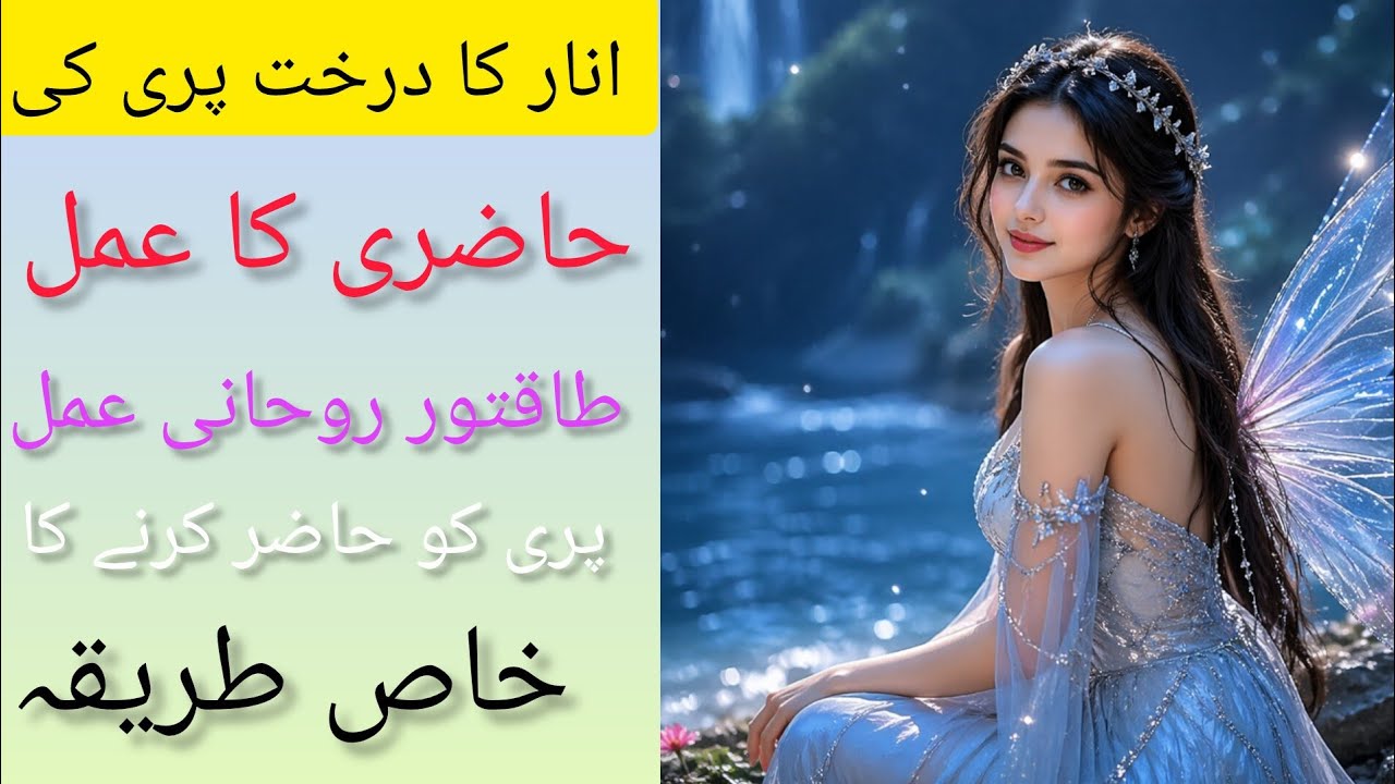 Anar Ka Darakht Pari Ka Hazri Ka Amal | Powerful Rohani Amal | Pari Ko Hazir Karne Ka Khaas Tareeqa