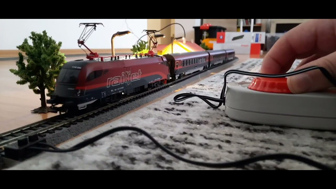 Railjet PIKO analog train set H0 OBB