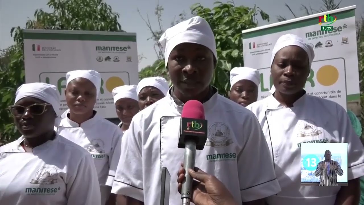 25 jeunes ont bénéficié de trois mois de formation en pâtisserie auprès du Chef André Bayala