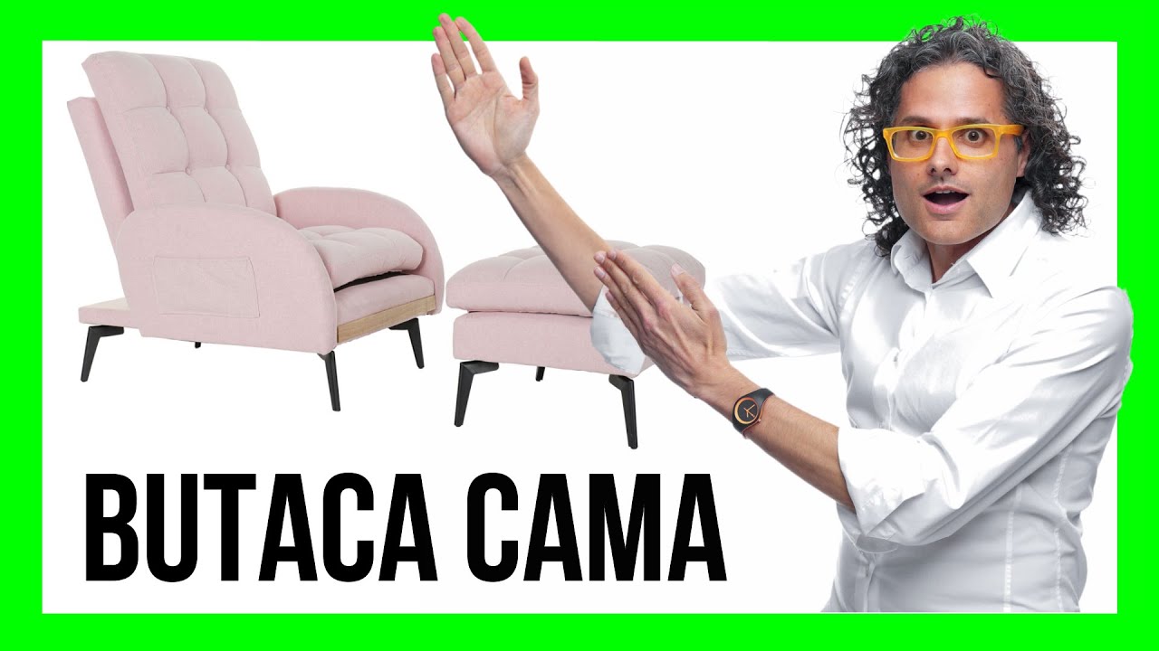 SILLÓN CAMA, BUTACA CAMA, SOFA CAMA pequeño, by Matía