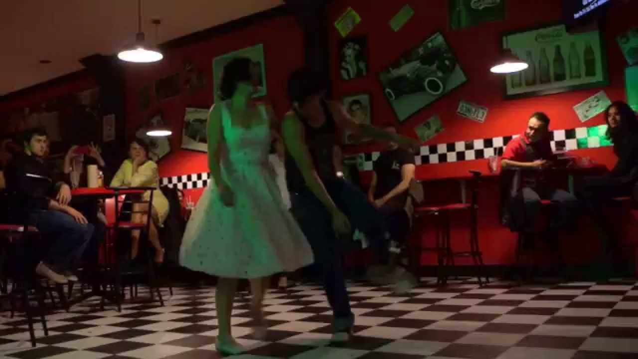 Rockabilly en el Be Bops Diner, Ciudad de México