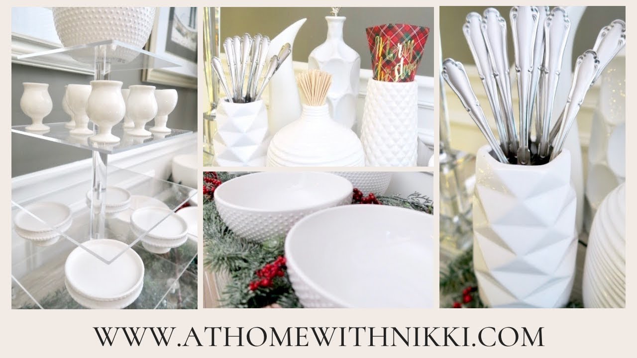 Christmas 2019 Buffet Setup | Holiday Entertaining Ideas